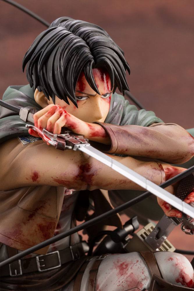 Attack on Titan ARTFXJ Statue 1/7 Levi Fortitude Ver. 17 cm