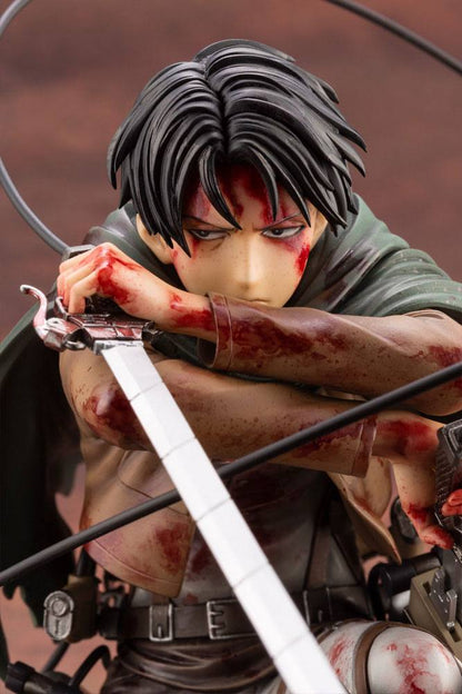 Attack on Titan ARTFXJ Statue 1/7 Levi Fortitude Ver. 17 cm