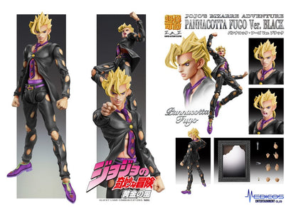 JoJo's Bizarre Adventure Part 5: Golden Wind Action Figure Chozokado (Pannacotta Fugo Ver. Black) 15 cm