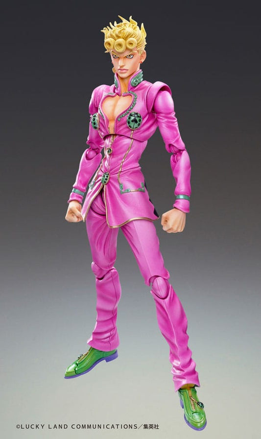 JoJo's Bizarre Adventure Part 5: Golden Wind Action Figure Chozokado Giorno Giovanna (3rd-run) 15 cm