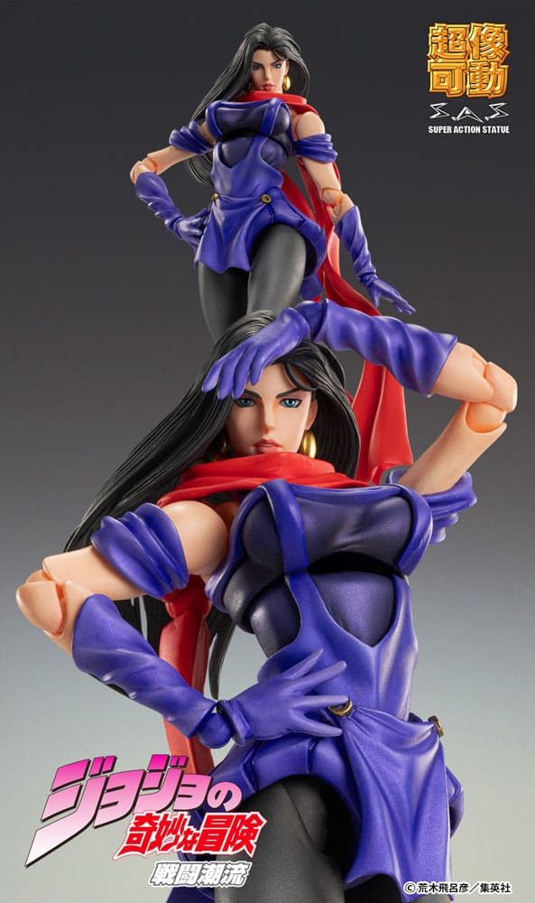 JoJo's Bizarre Adventure Part 2: Battle Tendency Action Figure Chozokado (Lisa Lisa) 15 cm