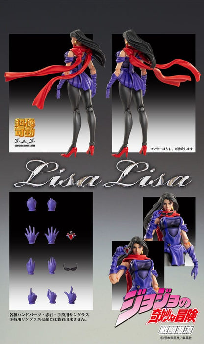 JoJo's Bizarre Adventure Part 2: Battle Tendency Action Figure Chozokado (Lisa Lisa) 15 cm