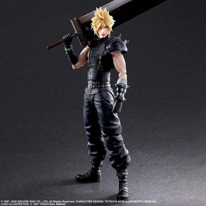 Final Fantasy VII Remake Play Arts Kai Action Figure Cloud Strife Ver. 2 27 cm