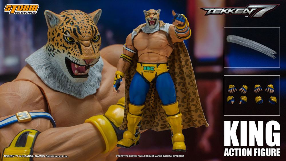 Tekken 7 Action Figure 1/12 King 18 cm